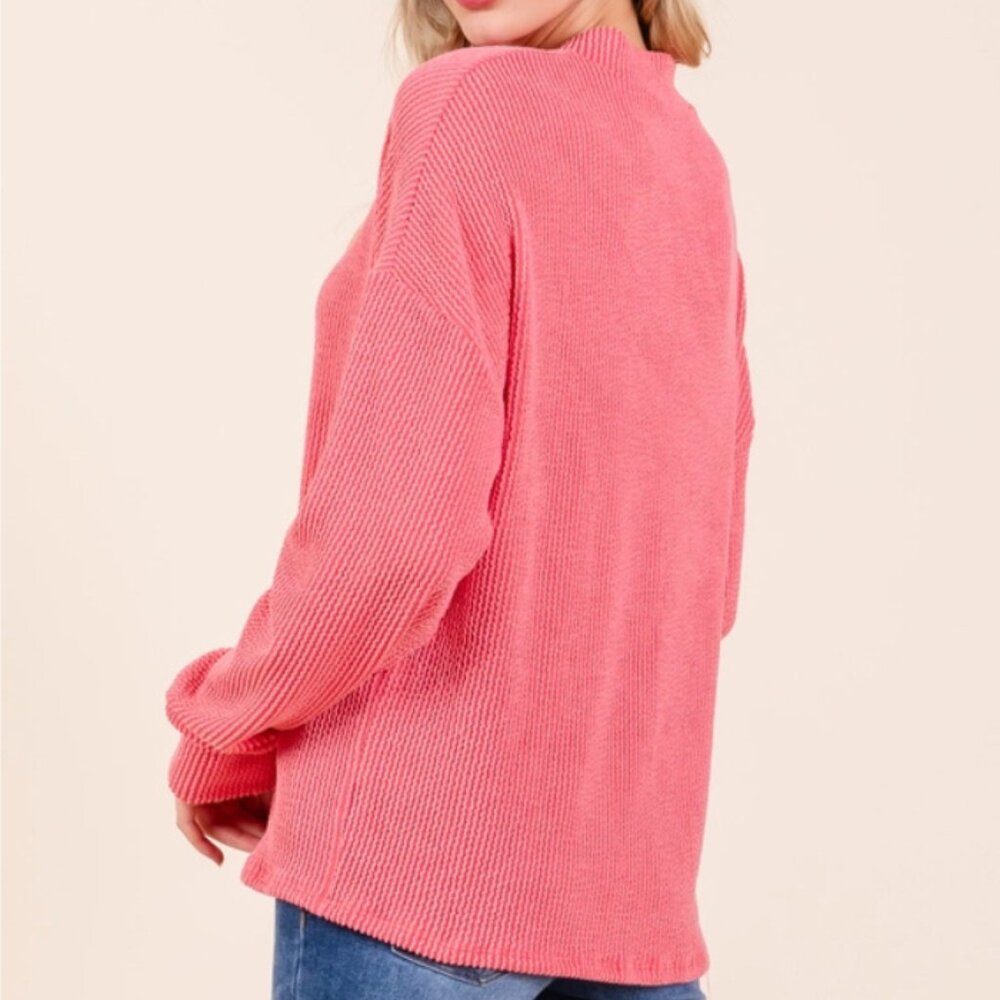 Comfy Rib Sweatshirt - Picture 7 of 7